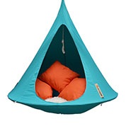 Suspended Hammock - Single Cacoon - Turquoise